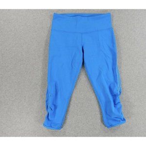 LuLuLemon Nylon/Spandex Fitness‎ Workout Casual Tights (Women's Size 2) Blue